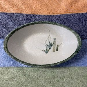 Japanese Oval Moon Bowl